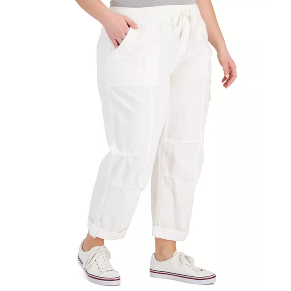 TOMMY HILFIGER PLUS SIZE ALTON CARGO PANTS - Picture 5 of 6